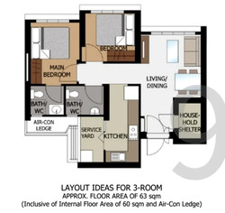 Blk 42A Skyoasis @ Dawson (Queenstown), HDB 3 Rooms #492610951